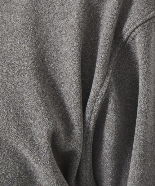 ABAHOUSE GRAY（アバハウスグレイ）の「【パウダーストレッチ】スムース タートルネック（Tシャツ/カットソー・メンズ・グレイッシュベージュ/オレンジ系その他/ライトグレー/ホワイト/ブラック・48/46）」の20枚目の写真