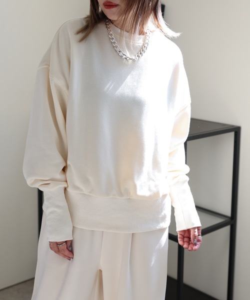 ULEULA(ウルア)の「裏毛スウェットトレーナー(スウェット・レディース・グレー/ブラック/アイボリー・FREE)」の19枚目の写真