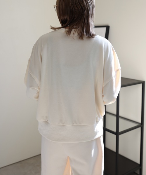 ULEULA(ウルア)の「裏毛スウェットトレーナー(スウェット・レディース・グレー/ブラック/アイボリー・FREE)」の21枚目の写真