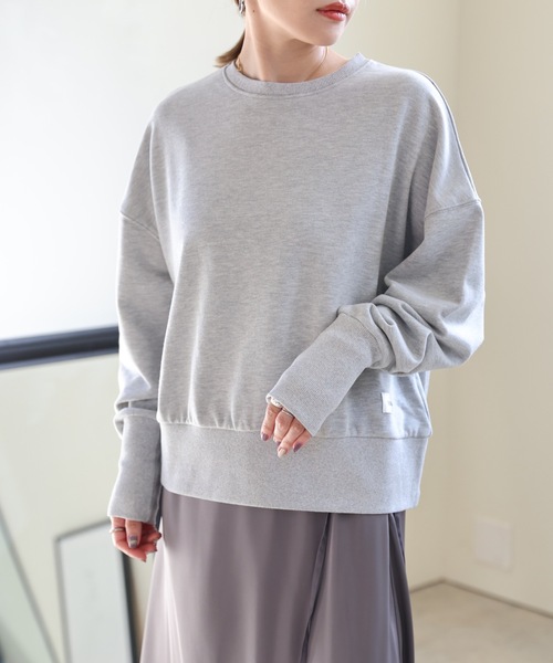 ULEULA(ウルア)の「裏毛スウェットトレーナー(スウェット・レディース・グレー/ブラック/アイボリー・FREE)」の16枚目の写真