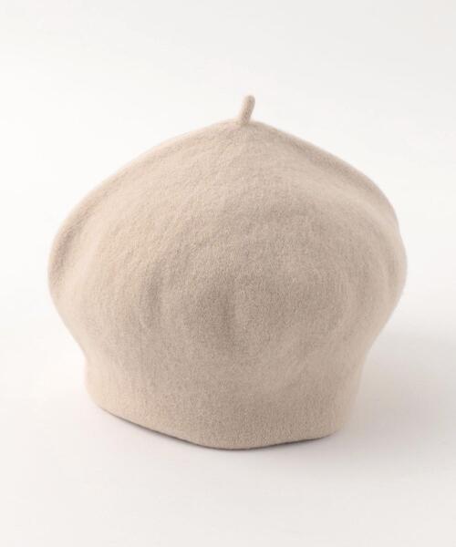 Steven Alan（スティーブンアラン）の「＜Kopka＞ROLL UP BERET/ベレー（ハンチング/ベレー帽・レディース・モカ/ナチュラル/ダークブラウン/ブラック/レッド・FREE）」の6枚目の写真