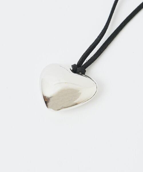 WEGO（ウィゴー）の「WEGO/BIGハートリボンネックレス（ネックレス・レディース・シルバー/その他1/その他2/その他3・FREE）」の6枚目の写真