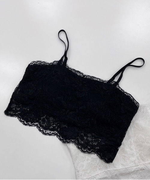 Heather（ヘザー）の「カップ付きレースキャミ  982570（キャミソール・レディース・オフホワイト/グレー/ブラック・S/M）」の19枚目の写真