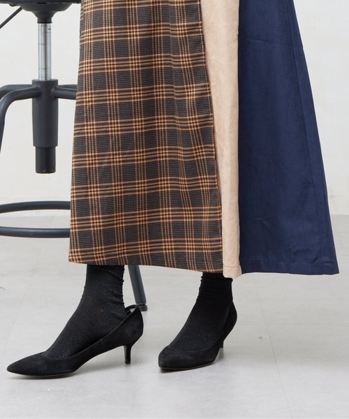 Chez toi（シェトワ）の「サイドベルトキルトスカート（スカート・レディース・ブラック/オレンジ/グレー・FREE）」の19枚目の写真