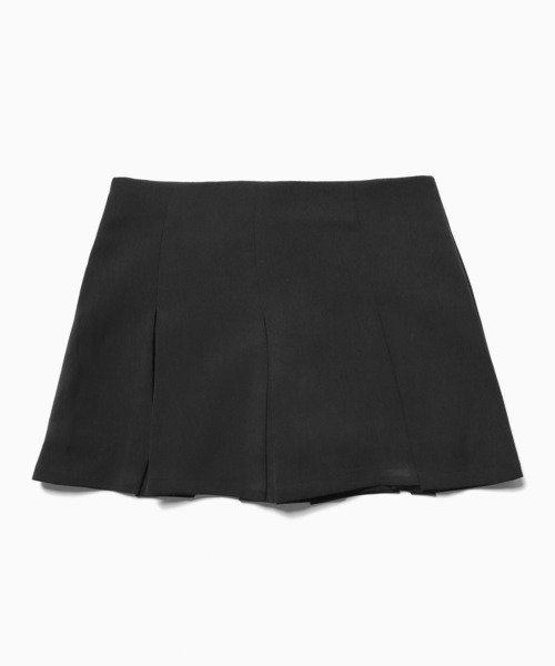 ROOPTOKYO（ループトウキョウ）の「▲ハイウエストワイドプリーツパンツ スカパン（スカート・レディース・ブラック/グレー/ストライプ/ネイビー/ベージュ・XS/M/S）」の22枚目の写真