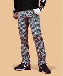COMON GOLF | 裏フリース ボンディング ウエスト ゴム 入りゴルフウェア 防寒 ストレッチ ゴルフパンツ(ゴルフグッズ)