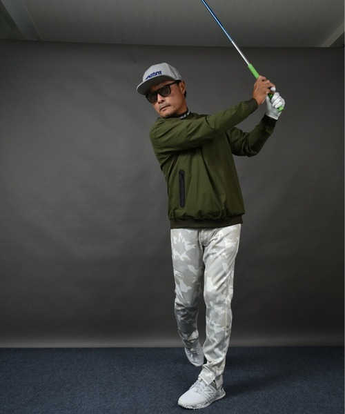 COMON GOLF(コモンゴルフ)の「裏フリース ボンディング ウエスト ゴム 入りゴルフウェア 防寒 ストレッチ ゴルフパンツ(ゴルフグッズ・メンズ・グレー系2/ブラック系/グレー系1/ネイビー系/ブラック系2/ホワイト系・XXL/L/XL/M/XXXL)」の16枚目の写真