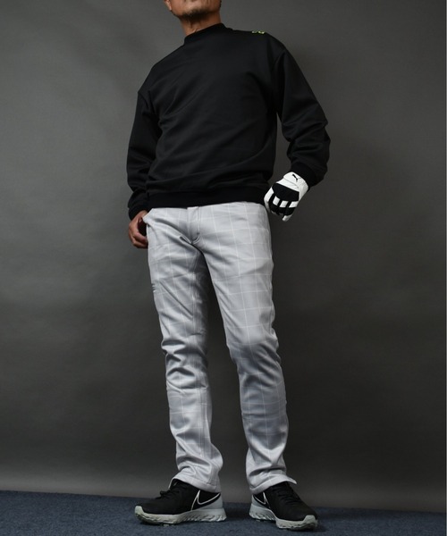 COMON GOLF(コモンゴルフ)の「裏フリース ボンディング ウエスト ゴム 入りゴルフウェア 防寒 ストレッチ ゴルフパンツ(ゴルフグッズ・メンズ・グレー系2/ブラック系/グレー系1/ネイビー系/ブラック系2/ホワイト系・XXL/L/XL/M/XXXL)」の20枚目の写真