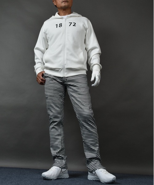 COMON GOLF(コモンゴルフ)の「裏フリース ボンディング ウエスト ゴム 入りゴルフウェア 防寒 ストレッチ ゴルフパンツ(ゴルフグッズ・メンズ・グレー系2/ブラック系/グレー系1/ネイビー系/ブラック系2/ホワイト系・XXL/L/XL/M/XXXL)」の21枚目の写真