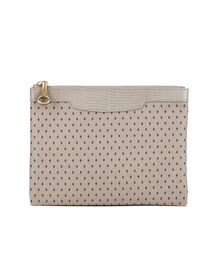 コンパクトクラッチ ダイヤモンド柄