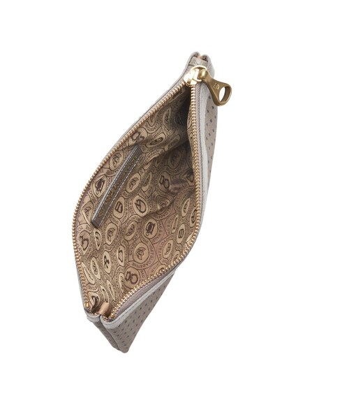 TOFF&LOADSTONE（トフアンドロードストーン）の「コンパクトクラッチ ダイヤモンド柄（ポーチ・レディース・ベージュ・00）」の7枚目の写真