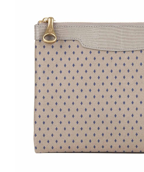 TOFF&LOADSTONE（トフアンドロードストーン）の「コンパクトクラッチ ダイヤモンド柄（ポーチ・レディース・ベージュ・00）」の8枚目の写真