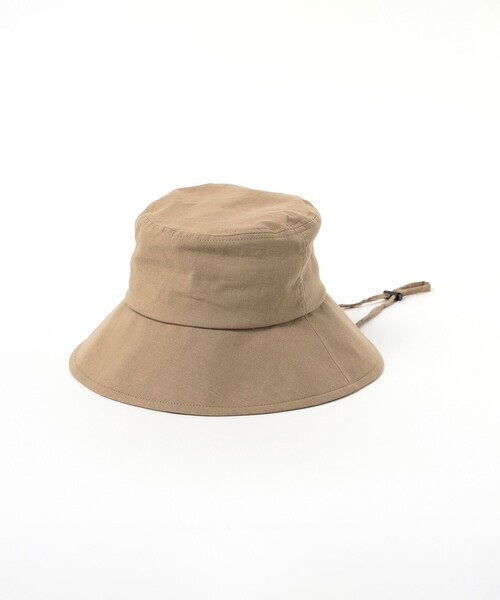 B:MING by BEAMS（ビーミングバイビームス）の「B:MING by BEAMS / キャペリン ハット（ハット・レディース・ブラウン系その他4/ブラック/ナチュラル・ONE SIZE）」の7枚目の写真