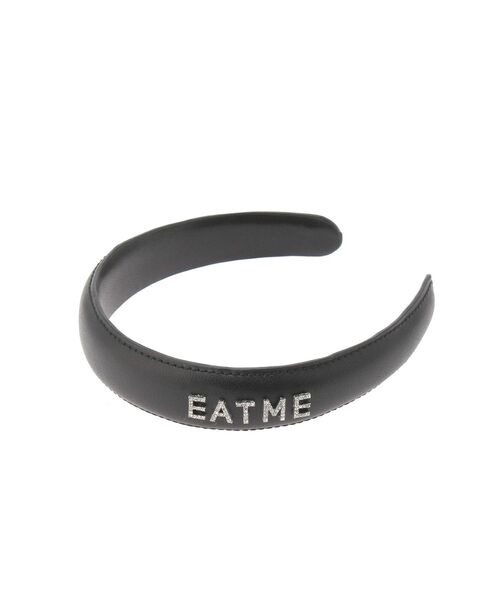 EATME(イートミー)の「キラキラロゴカチューシャ(カチューシャ・レディース・ブラック・FREE)」の3枚目の写真