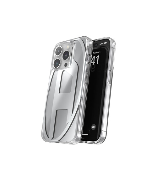 DIESEL（ディーゼル）の「アイフォン ケース iPhone 15 Pro Diesel Oval D Clear Case D（スマホケース/カバー・メンズ・その他・UNI）」の3枚目の写真