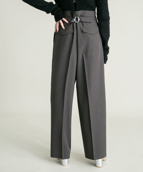 KBF(ケイビーエフ)の「2WAYサスペンダーサロペット(サロペット/オーバーオール・レディース・チャコールグレー/カーキ・38/36)」の10枚目の写真