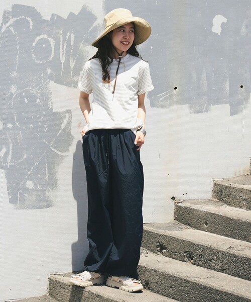 GYMPHLEX(ジムフレックス)の「GYMPHLEX / COMBED COTTNON JERSEY T(Tシャツ/カットソー・レディース・その他/ホワイト/その他1/チャコールグレー・16)」の15枚目の写真