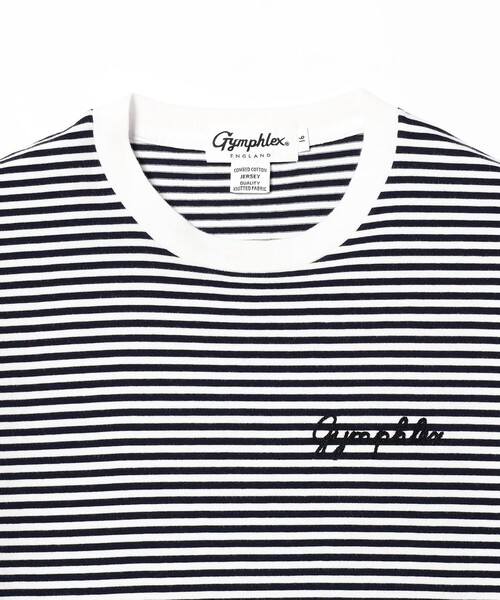 GYMPHLEX(ジムフレックス)の「GYMPHLEX / COMBED COTTNON JERSEY T(Tシャツ/カットソー・レディース・その他/ホワイト/その他1/チャコールグレー・16)」の7枚目の写真