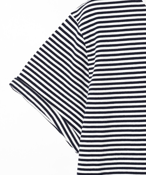 GYMPHLEX(ジムフレックス)の「GYMPHLEX / COMBED COTTNON JERSEY T(Tシャツ/カットソー・レディース・その他/ホワイト/その他1/チャコールグレー・16)」の8枚目の写真