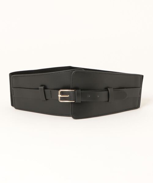 カヤ(カヤ)の「【カヤ】一線(いっせん)革帯ベルト(ベルト・レディース・ブラック/ブラウン・FREE)」の2枚目の写真