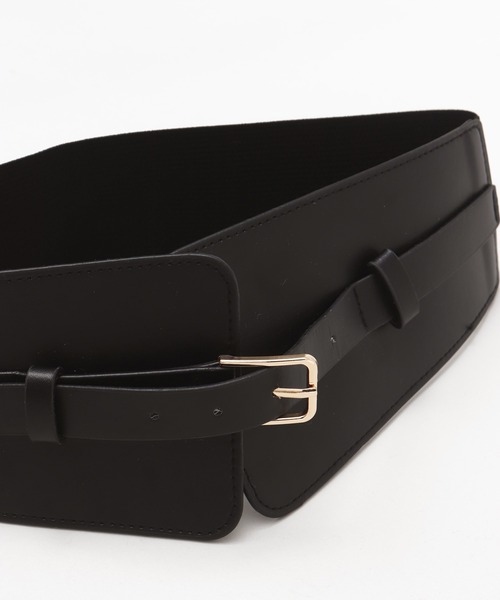 カヤ(カヤ)の「【カヤ】一線(いっせん)革帯ベルト(ベルト・レディース・ブラック/ブラウン・FREE)」の5枚目の写真