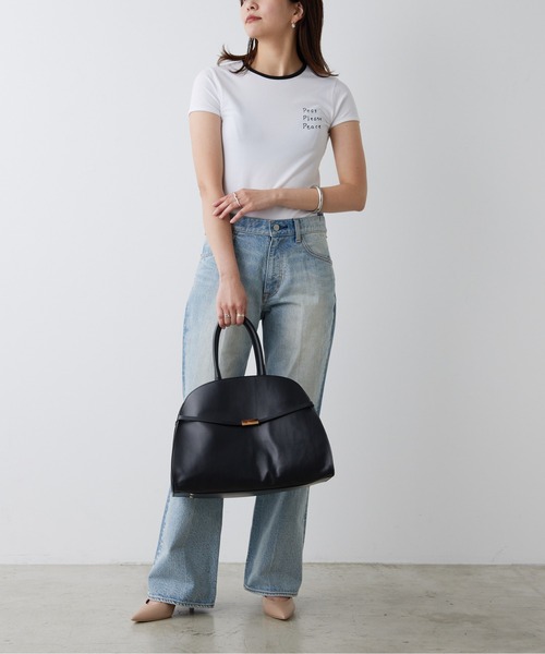 GALLARDAGALANTE（ガリャルダガランテ）の「【PEAS】リメイクフレアデニム（デニムパンツ・レディース・ブルー・1/0）」の10枚目の写真