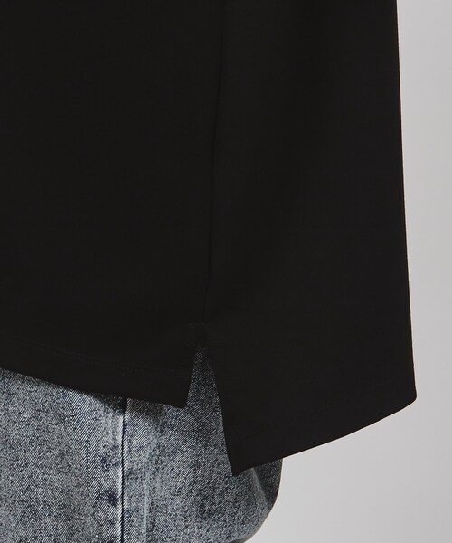 tk.TAKEO KIKUCHI（ティーケータケオキクチ）の「◆モックネック長袖カットソー（Tシャツ/カットソー・メンズ・ブラック/ホワイト・01/02/03）」の10枚目の写真