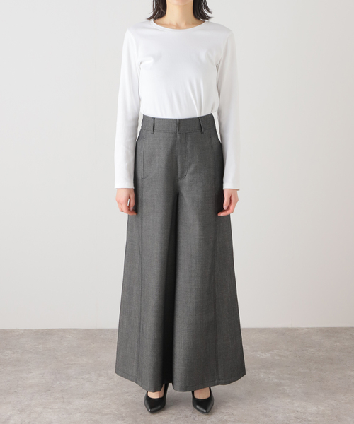 Noble(ノーブル)の「【ELENI】デニムライクバギーパンツ(デニムパンツ・レディース・ブラック/ホワイト・36/38)」の9枚目の写真