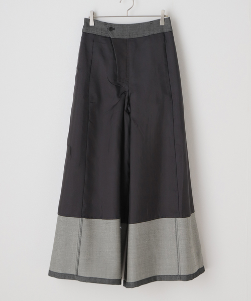 Noble(ノーブル)の「【ELENI】デニムライクバギーパンツ(デニムパンツ・レディース・ブラック/ホワイト・36/38)」の17枚目の写真