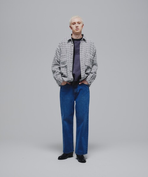 tk.TAKEO KIKUCHI（ティーケータケオキクチ）の「◆スプリングツイード ドロスト長袖シャツ（シャツ/ブラウス・メンズ・ブラック/ホワイト系7・02/03）」の17枚目の写真