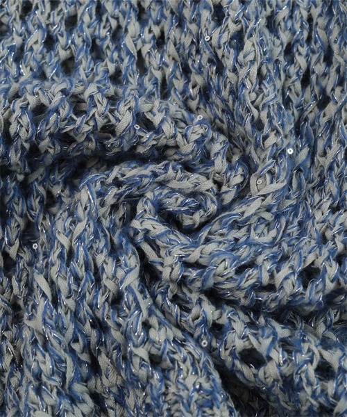 miette（ミエット）の「キラキラメッシュ編みベスト（ベスト・レディース・ピンク/グリーン/ブルー・FREE）」の13枚目の写真