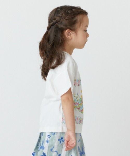 HAKKA KIDS（ハッカキッズ）の「[ジュニアサイズ]ジップアップカーディガンTシャツセット（カーディガン/ボレロ・キッズ・ピンク/サックスブルー・140cm/150cm）」の8枚目の写真