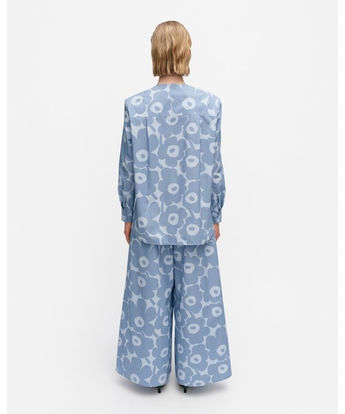 marimekko（マリメッコ）の「Unikko / Kehu cotton poplin blouse