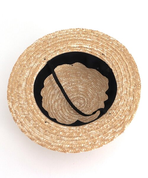 p.premier(ピードットプルミエ)の「たくさんリボンの麦わら帽子(ハット・キッズ・ブラック/レッド・48/50/52/54/56)」の14枚目の写真