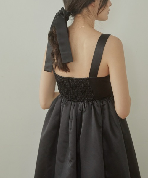 ACYM（アシーム）の「Multi tie volumy dress（ワンピース）」 - WEAR