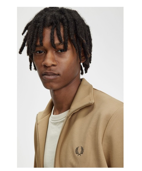 FRED PERRY（フレッドペリー）の「Tape Detail Track Jacket／テープ