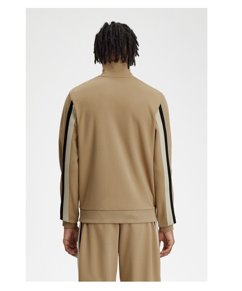 FRED PERRY（フレッドペリー）の「Tape Detail Track Jacket／テープ