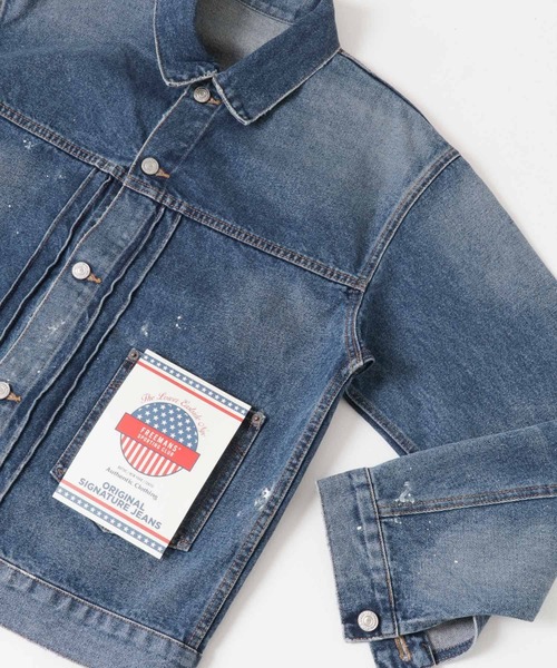 FREEMANS SPORTING CLUB（フリーマンズ スポーティング クラブ）の「FREEMANS SPORTING CLUB　LONGRIDGE JEAN JACKET（デニムジャケット・メンズ・ワンウォッシュ・MEDIUM/LARGE/X-LARGE）」の6枚目の写真