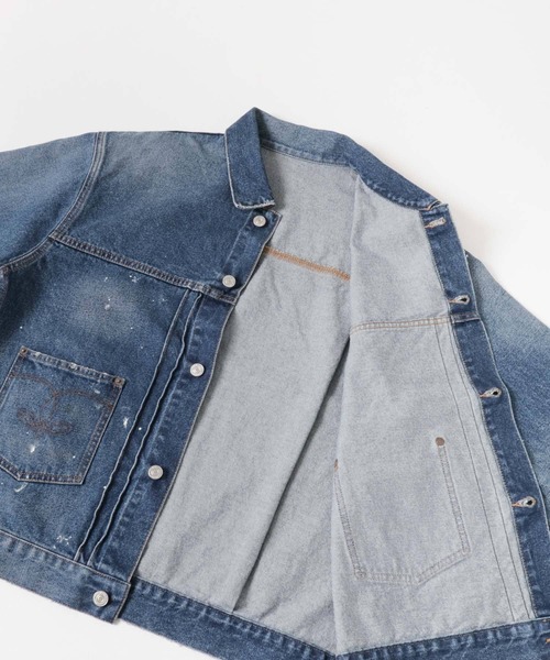FREEMANS SPORTING CLUB（フリーマンズ スポーティング クラブ）の「FREEMANS SPORTING CLUB　LONGRIDGE JEAN JACKET（デニムジャケット・メンズ・ワンウォッシュ・MEDIUM/LARGE/X-LARGE）」の7枚目の写真
