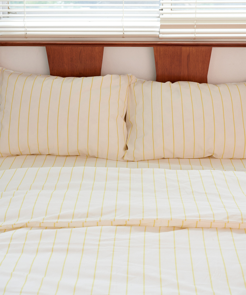 【セール】STRIPE BOX SHEETS ボックスシーツ ストライプ シングル（ラグ/マット）｜journal standard Furniture （ジャーナルスタンダードファニチャー）