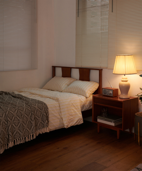 【セール】STRIPE BOX SHEETS ボックスシーツ ストライプ シングル（ラグ/マット）｜journal standard Furniture （ジャーナルスタンダードファニチャー）