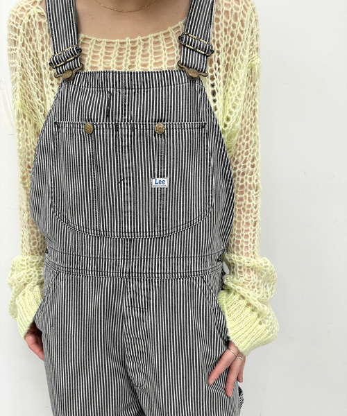 U by SPICK&SPAN(ユーバイスピックアンドスパン)の「【Lee/リー】OVERALL BLACK HICLORY(サロペット/オーバーオール・レディース・ブラック系その他・FREE)」の5枚目の写真