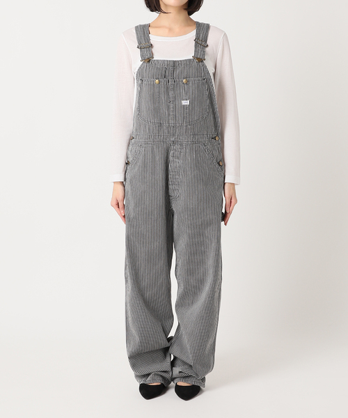 U by SPICK&SPAN(ユーバイスピックアンドスパン)の「【Lee/リー】OVERALL BLACK HICLORY(サロペット/オーバーオール・レディース・ブラック系その他・FREE)」の6枚目の写真