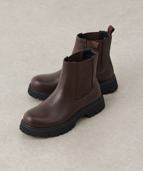 BEARDSLEY（ビアズリー）の「《23～25cmサイズ・梅雨時期》レインブーツ（レインシューズ・レディース・ブラウン/ブラック・23.5/23/25/24.5/24）」の8枚目の写真