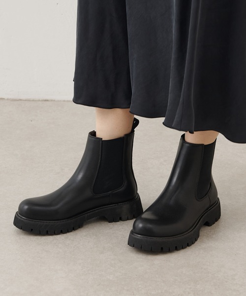 BEARDSLEY（ビアズリー）の「《23～25cmサイズ・梅雨時期》レインブーツ（レインシューズ・レディース・ブラウン/ブラック・23.5/23/25/24.5/24）」の19枚目の写真