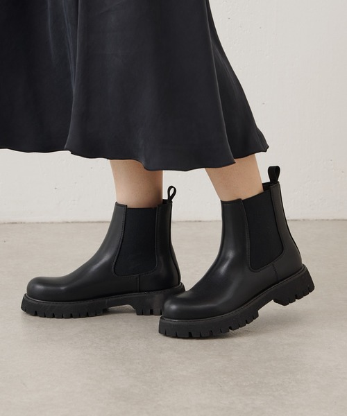 BEARDSLEY（ビアズリー）の「《23～25cmサイズ・梅雨時期》レインブーツ（レインシューズ・レディース・ブラウン/ブラック・23.5/23/25/24.5/24）」の21枚目の写真