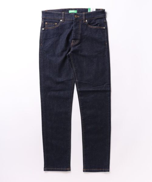 BENETTON (UNITED COLORS OF BENETTON)（ベネトンユナイテッドカラーズオブベネトン）の「5ポケットストレッチスリムデニムパンツ（デニムパンツ・メンズ・ブラック/ダークインディゴブルー・30inch/31inch/32inch/29inch/28inch）」の13枚目の写真