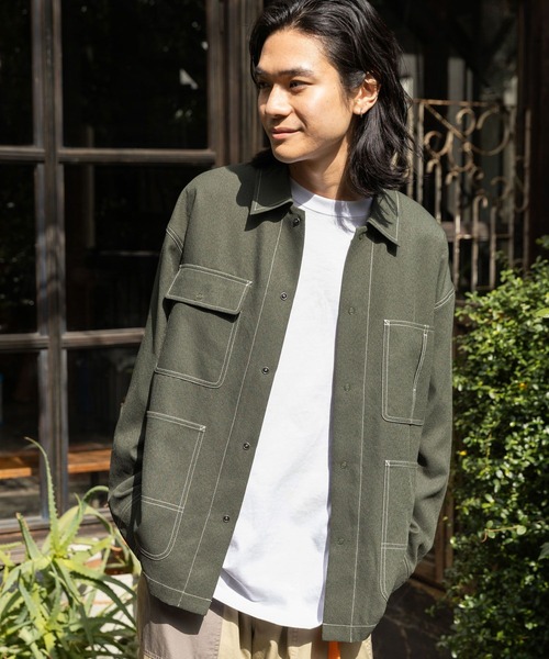 ニコアンド　ジャケット セールスポーティースタンドボアジャケット（ブルゾン）｜niko and