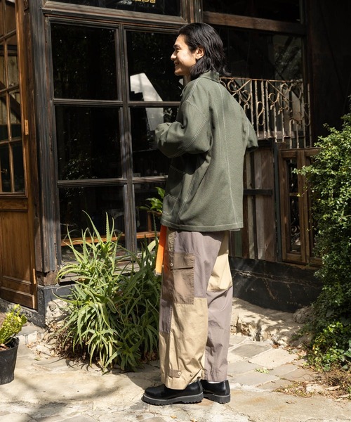 niko and...(ニコアンド)の「テックリネンファンクションジャケット(その他アウター・メンズ・ブルー/カーキ/チャコール・MEDIUM/LARGE)」の9枚目の写真