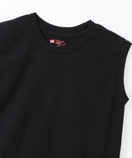 HANES(ヘインズ)の「Hanes ヘインズ 2P Japan Fit for HER スリーブレスTシャツ タンクトップ HW5327(Tシャツ/カットソー・レディース・その他/ピンク系その他・M/L)」の5枚目の写真